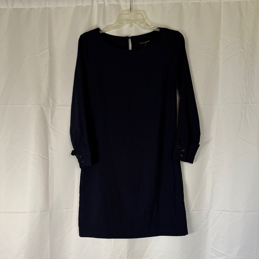 banana republic chic navy dress / 0 / NWT